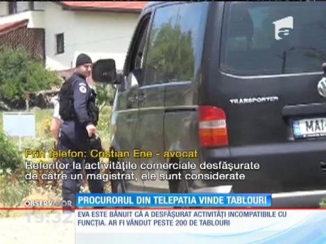 Procurorul ieşean, Emilia Eva, cel care a devenit cunoscut prin anchetarea lui Dan Voiculescu, făcea afaceri cu tablouri