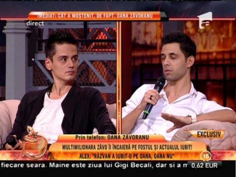 Alex: ”Îmi doresc să mă căsătoresc cu Oana Zăvoranu”