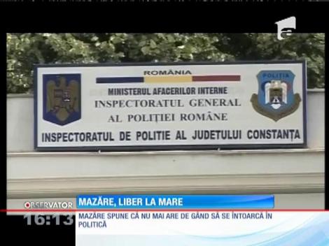 Radu Mazăre a gustat din nou aerul dulce al libertăţii