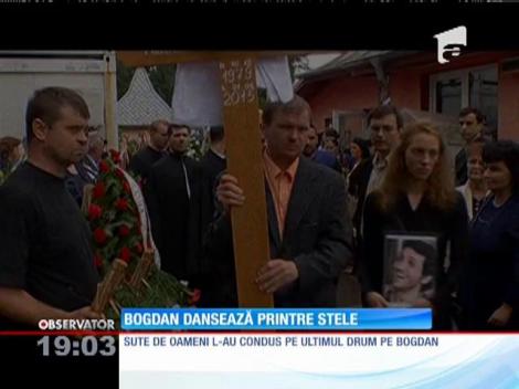 Balerinul Bogdan Nicula, condus pe ultimul drum cu lumină şi zâmbete