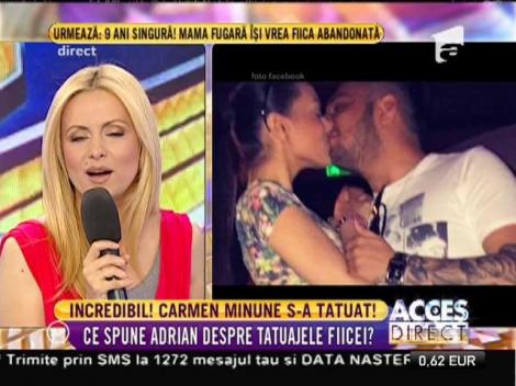 Carmen Minune, schimbare radicală de look! Fiica artistului și-a făcut un tatuaj