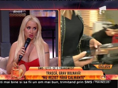 Simona Traşcă are dureri cumplite: ”Dacă nu iau calmante nu pot să rezist”