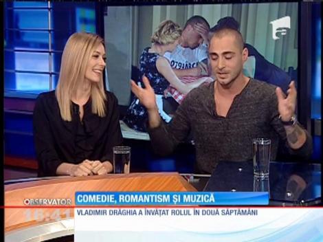 Vladimir Drăghia şi Diana Dumitrescu, colegi într-o nouă piesă de teatru!