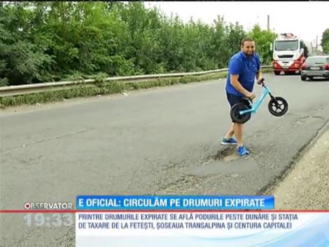 Aproape două treimi din reţeaua de drumuri a României a expirat!