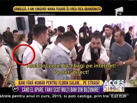 Florin Salam face super show-uri la Londra la fiţe, dar şi pe stradă, printre case părăsite!