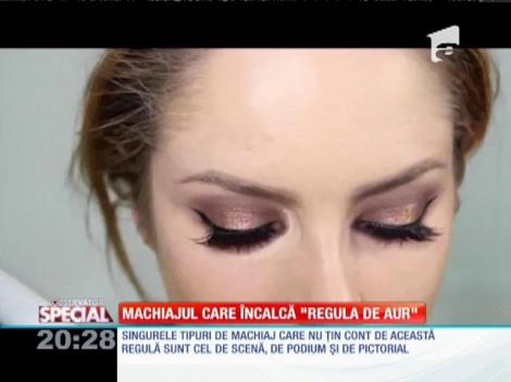 Special! Machiajul care încalcă reguli