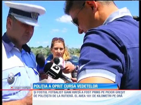 Vedetele s-au grăbit spre mare şi au rămas fără permis! Deputatul Cristian Boureanu şi fostul fotbalist Giani Kiriţă au gonit cu maşinile