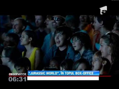 "Jurassic World" a devenit primul film din lume care a depăşit pragul încasărilor de cinci sute de milioane de dolari