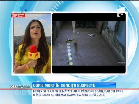 Copil de doar 3 ani, mort în condiții suspecte