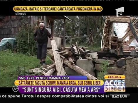 Bătrânețe făcută scrum! Mamaia Rada lăsată sub cerul liber de un incendiu devastator