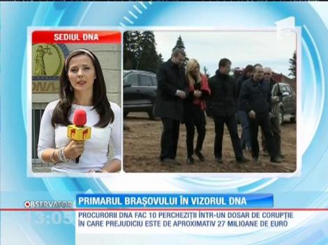 George Scripcaru, primarul Braşovului, este vizat de DNA pentru implicare în afaceri ilegale