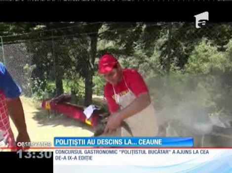 Aproape 100 de poliţişti au participat în weekend la concursul "Poliţistul bucătar", din staţiunea Băile Herculane