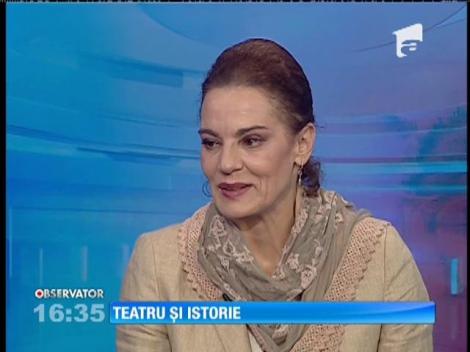 Maia Morgenstern, artă și istorie la Teatrul Evreiesc din Bucureşti