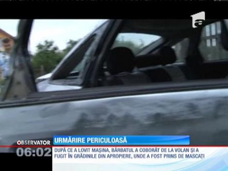 Un bărbat a fost urmărit şi prins de poliţie. El şi-a bătut concubina, i-a furat bijuteriile şi maşina