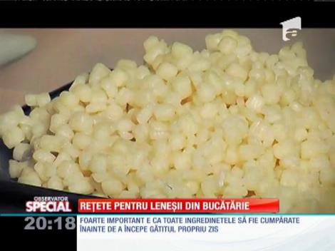 Special! Chef Daniel Grosu, rețete pentru leneșii din bucătărie