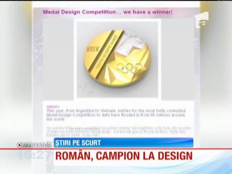 Medaliile de la Jocurilor Olimpice pentru Tineret din 2016, desenate de românul Ciprian Burzo