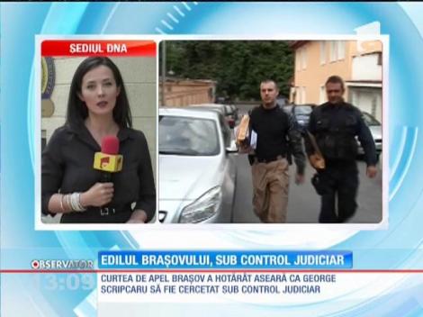 George Scripcaru, primarul Braşovului, sub control judiciar