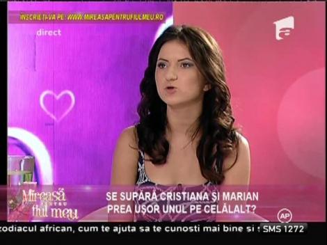 Cristiana, mărturisire uluitoare: Nu mi-e teamă de căsătorie, dar noaptea nunţii mă îngrozeşte!