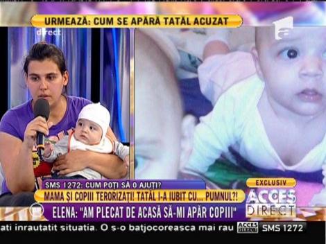 Mama și copii terorizați. Tatăl i-a iubit cu pumnul!