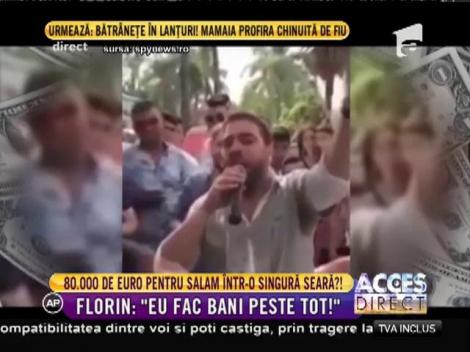 Florin Salam a câștigat 80.000 de euro într-o singură seară!