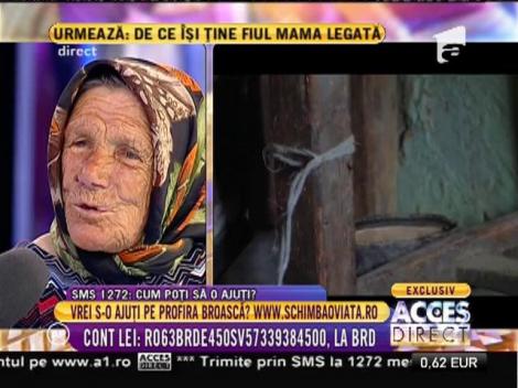 Mamaia Profira: Soțul mă bătea din când în când și întotdeauna!”