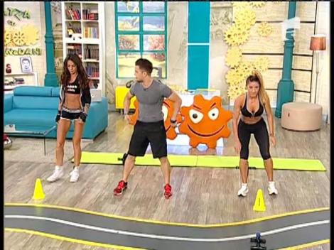 Fitness la Neatza! Cel mai distractiv antrenament din sala de fitness