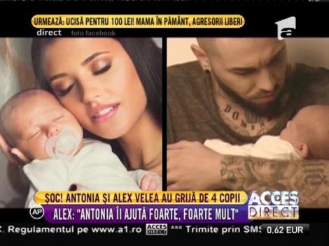 Antonia și Alex Velea au încă doi băieţi "adoptaţi"!