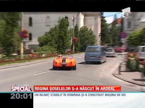 Special! Și-a construit singur mașina și a devenit regina șoselelor din România