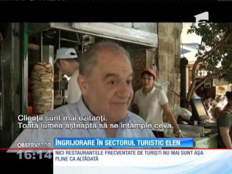 Rezervările de concedii în Grecia scad cu 50 de mii pe zi