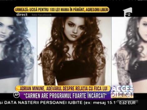 Adrian Minune, adevărul despre relația cu fiica lui