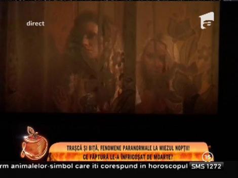 Simona Traşcă şi Denisa Biţă, speriate de moarte de o făptură ciudată!