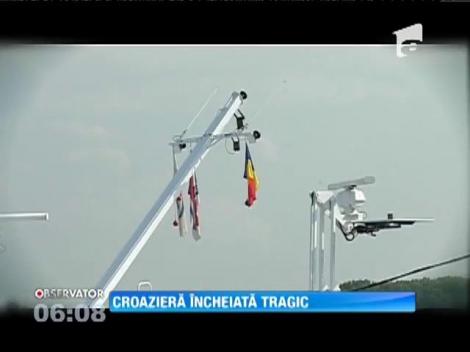 Un turist neamţ şi-a pierdut viaţa în apropiere de Galaţi, în timpul unei croaziere pe Dunăre