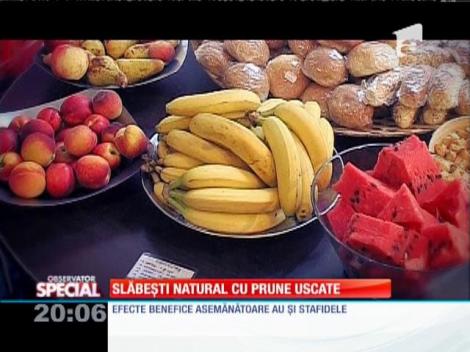 SPECIAL! Prunele uscate ajută la slăbit!