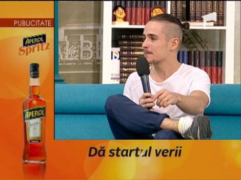 Andrei Leonte şi-a schimbat look-ul şi are single nou "Hesitate to Love"