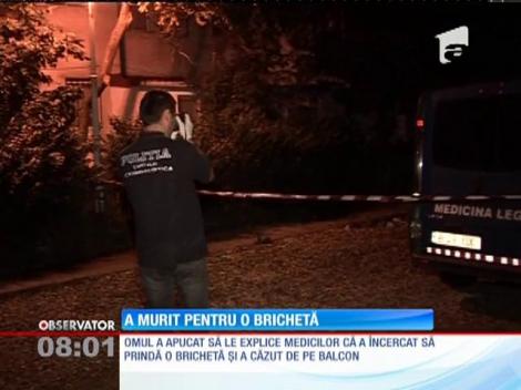 A murit pentru o brichetă. Bărbatul a căzut de la etajul 4