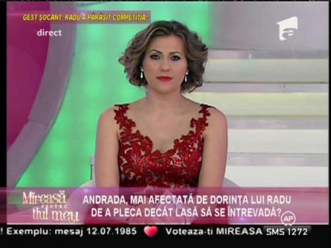 Mirela Boureanu Vaida, discuție aprinsă cu Andrada: ”Să nu ne luăm peste picior! Mai multă grijă cu tonul pe care îmi răspunzi”