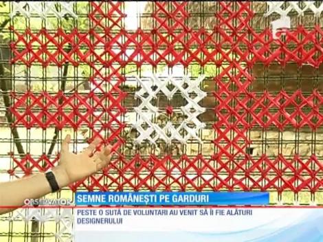 Semene tradiționale românești pe gardurile Bucureştiului. Muzeul Satului, primul experiment