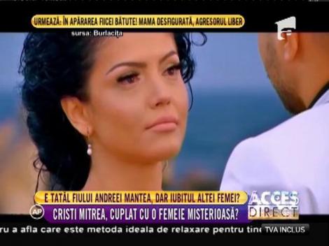 Cristi Mitrea, surprins lângă o brunetă misterioasă