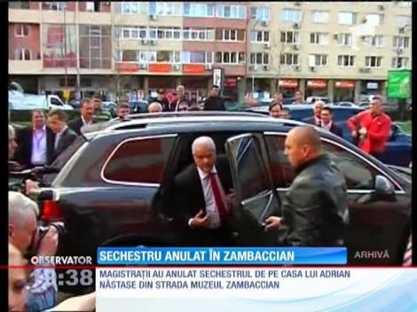 Judecătorii au ridicat sechestrul de pe casa lui Adrian Năstase din strada Zambaccian