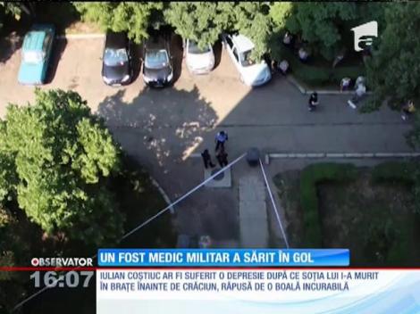 Un fost medic MApN din Buzău s-a aruncat de la etaj