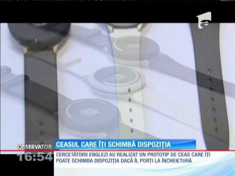 S-a inventat ceasul care îți schimbă dispoziția