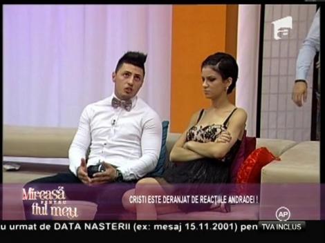 Problemele au reapărut între Cristi şi Andrada! De ce s-au certat cei doi concurenţi