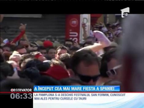Oamenii se vor întrece din nou cu taurii pe străzile din Pamplona