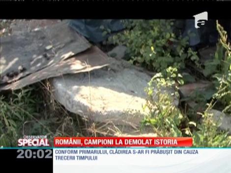 SPECIAL! Rom&acirc;nii, campioni la demolat clădiri istorice