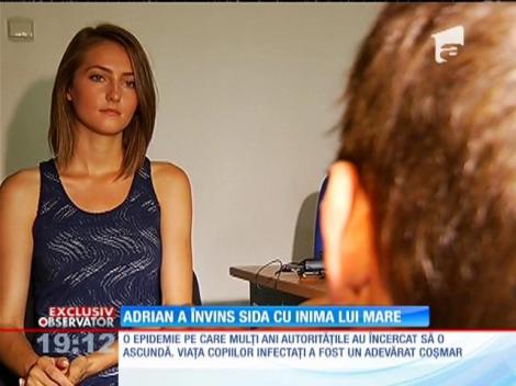 Copil abandonat de părinţi, infestat cu virusul HIV