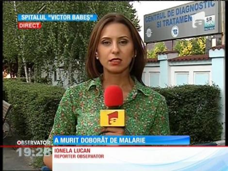 Bărbatul diagnosticat cu malarie a decedat