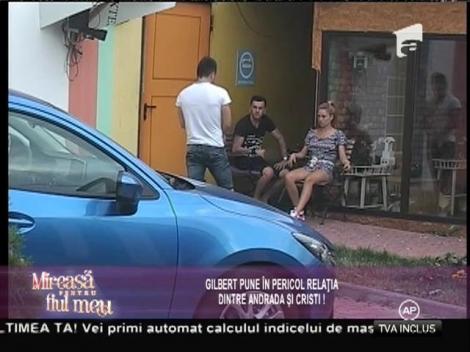 Relația dintre Andrada și Cristi, pusă în pericol de cățelul din competiție!