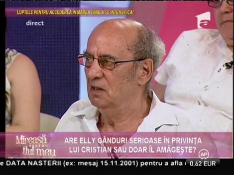 Cristian şi Elly, din nou discuţii aprinse! Concurenta, deranjată de faptul că iubitul ei nu are încredere în ea