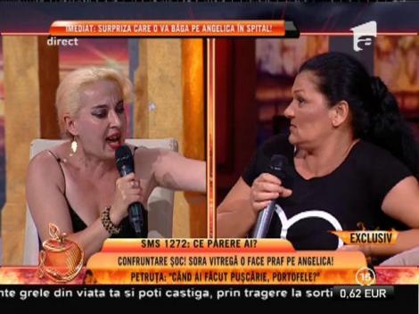 Confruntare Şoc! Sora vitregă o face praf pe Angelica Constantin!
