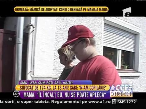 Gabi, copilul de 13 ani, sufocat de 174 de kilograme